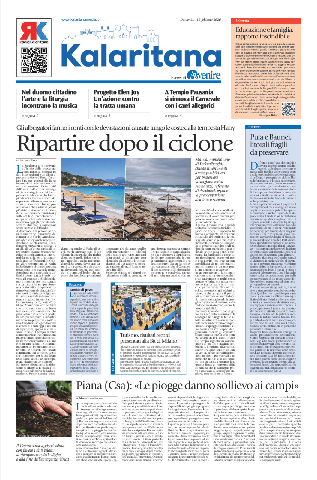 Kalaritana del 15/02/2026