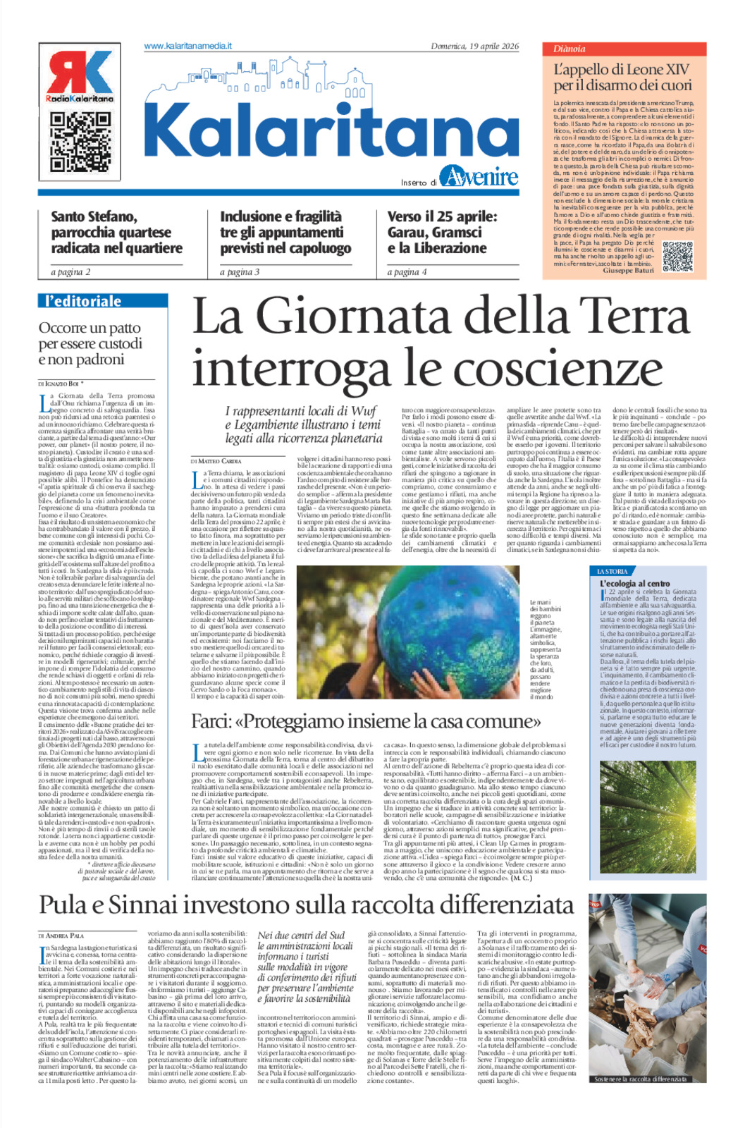 Kalaritana del 19/04/2026