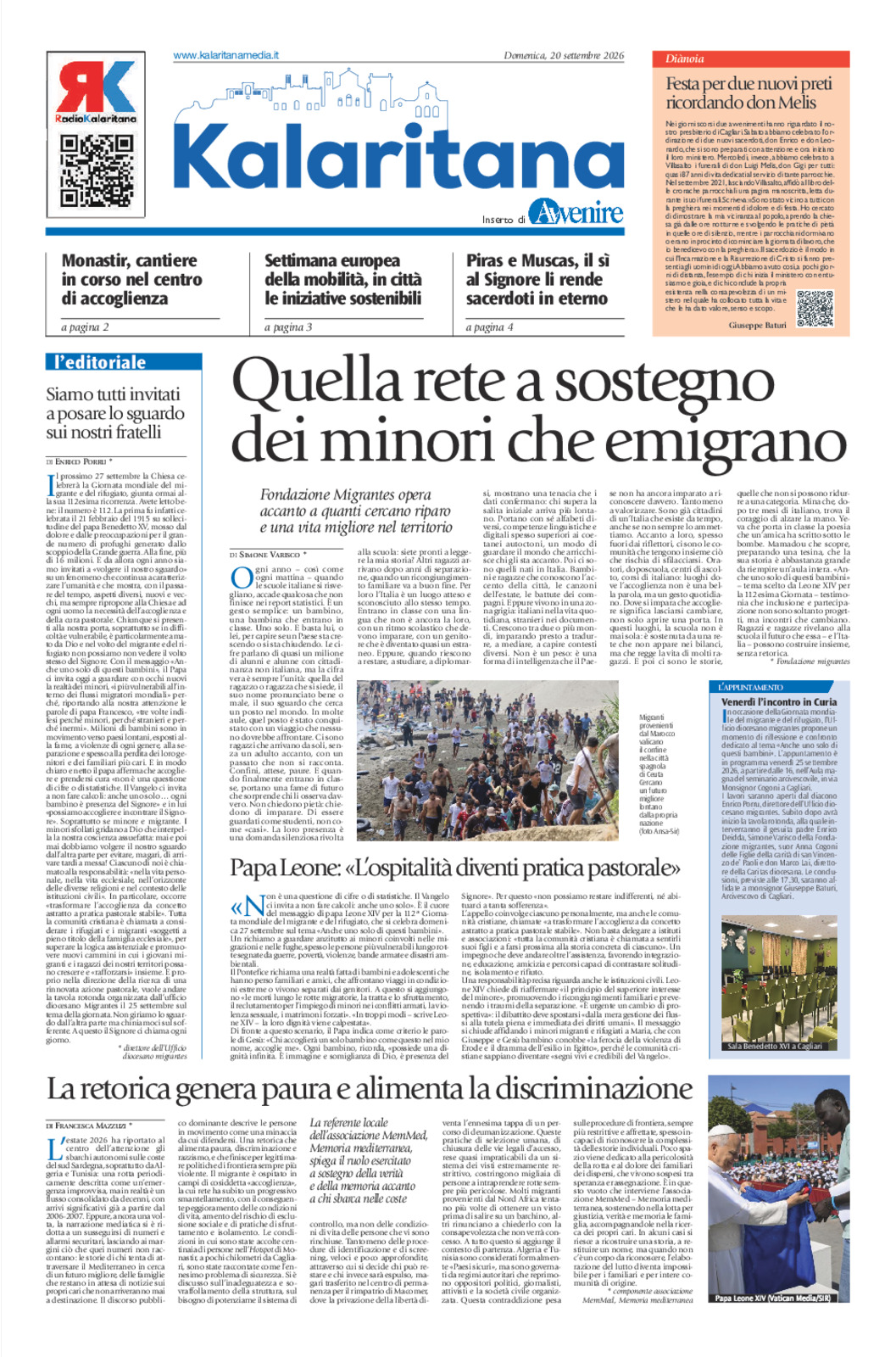 Kalaritana del 20/09/2026